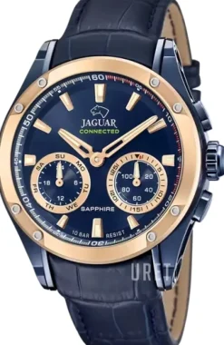 Connected Blå/Läder Ø45 mm