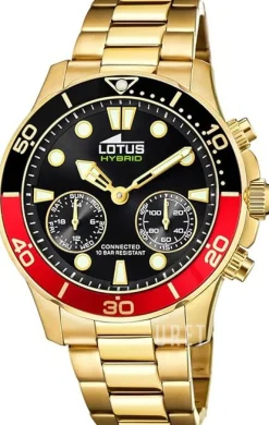 Connected Svart/Gulguldtonat stål Ø44.5 mm