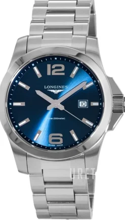 Conquest Blå/Stål Ø43 mm