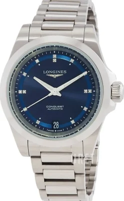 Conquest Blå/Stål Ø34 mm