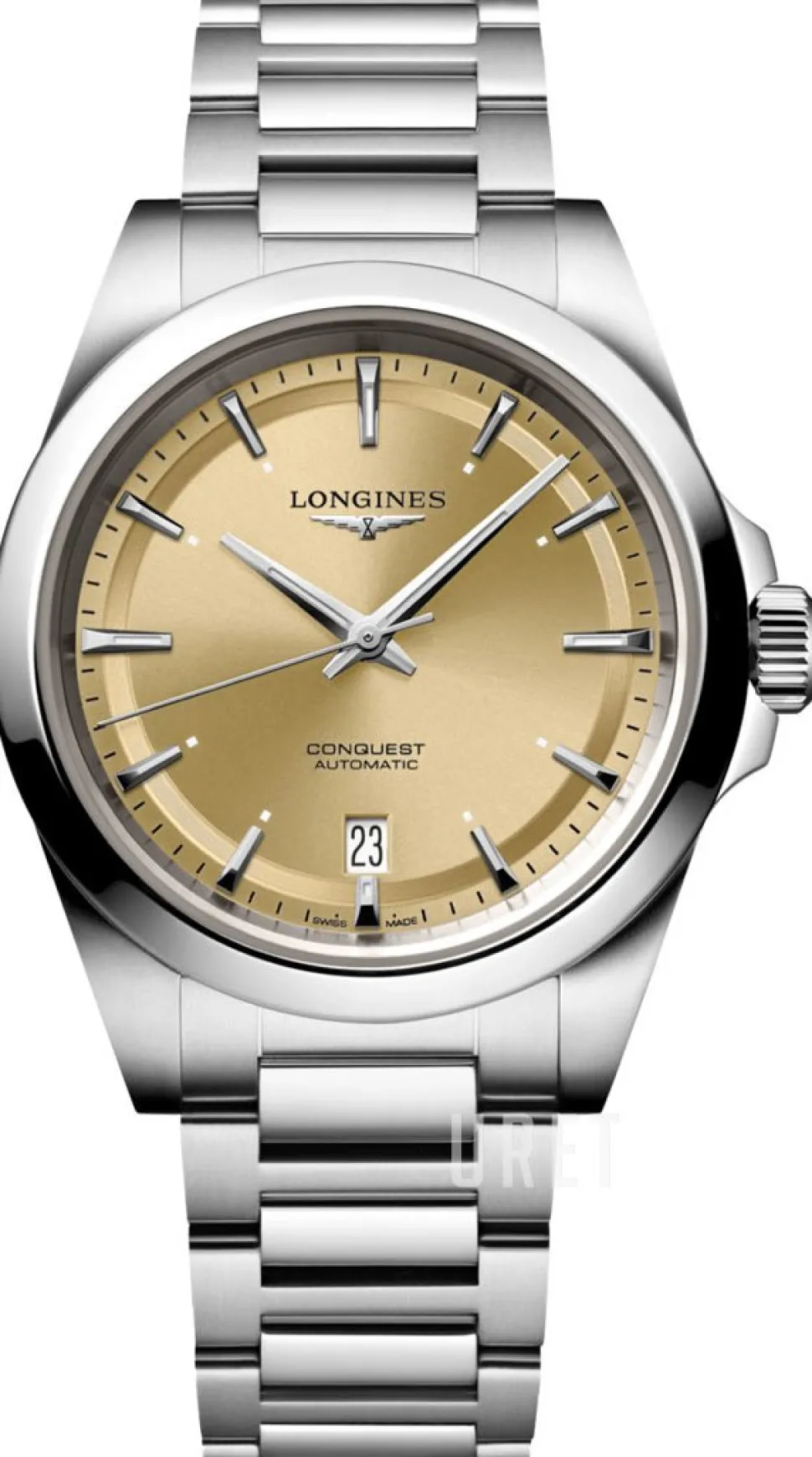 Conquest Champagnefärgad/Stål Ø38 mm