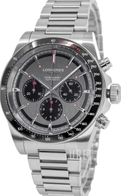 Conquest Chrono Ski Edition Grå/Stål Ø42 mm