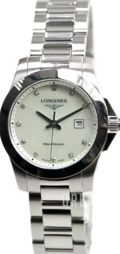 Conquest Ladies Vit/Stål Ø29.5 mm