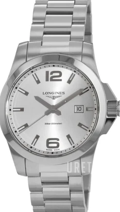 Conquest Silverfärgad/Stål Ø43 mm