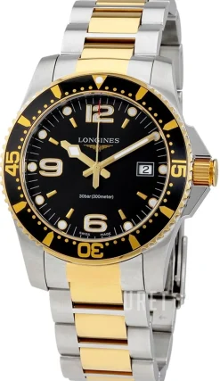 Conquest Svart/Gulguldtonat stål Ø41 mm