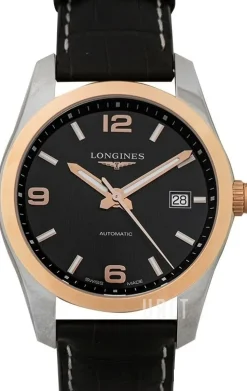 Conquest Svart/Läder Ø40 mm