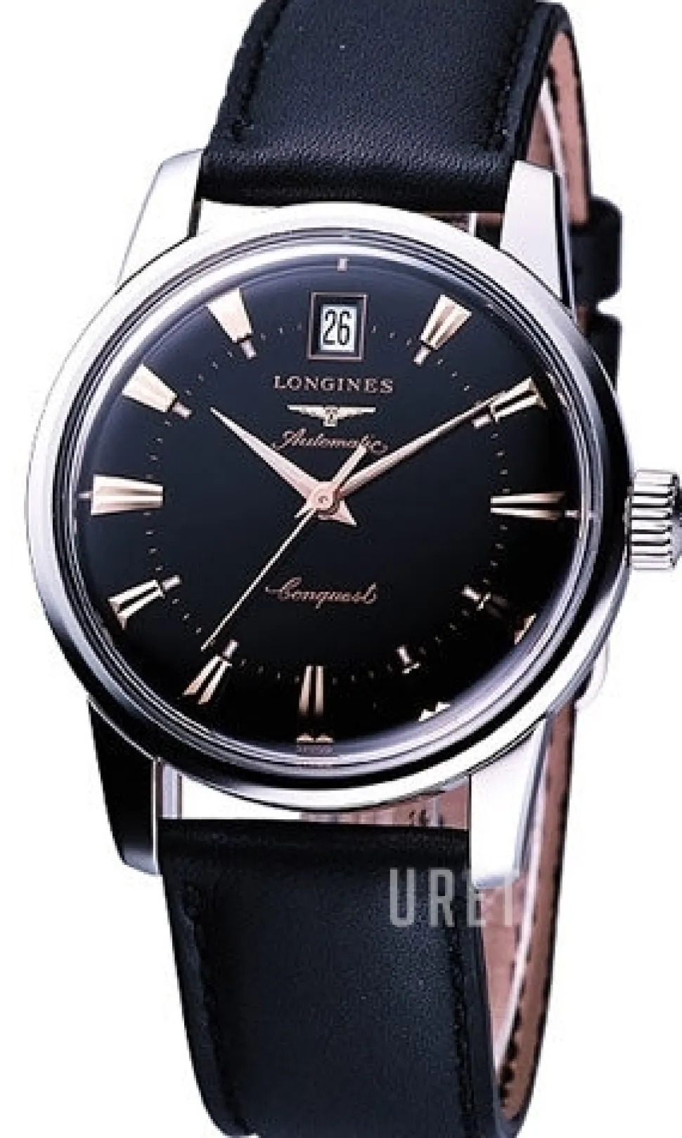 Conquest Svart/Läder Ø35 mm