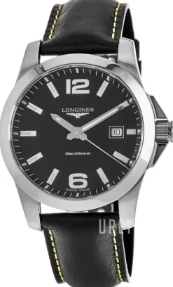 Conquest Svart/Läder Ø41 mm