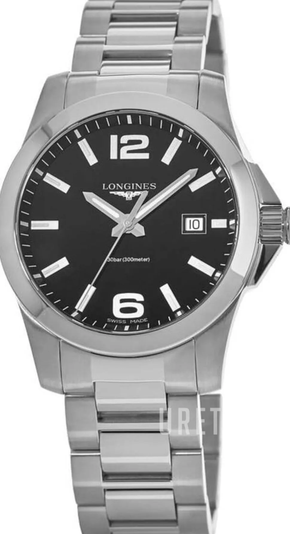 Conquest Svart/Stål Ø39 mm