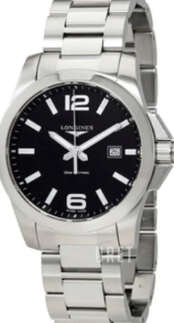 Conquest Svart/Stål Ø43 mm