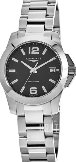 Conquest Svart/Stål Ø34 mm