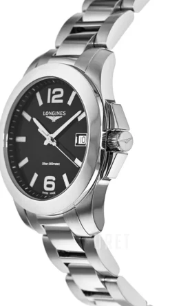 Conquest Svart/Stål Ø34 mm