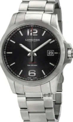 Conquest V.H.P. Svart/Stål Ø43 mm