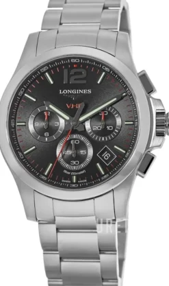 Conquest V.H.P. Svart/Stål Ø42 mm