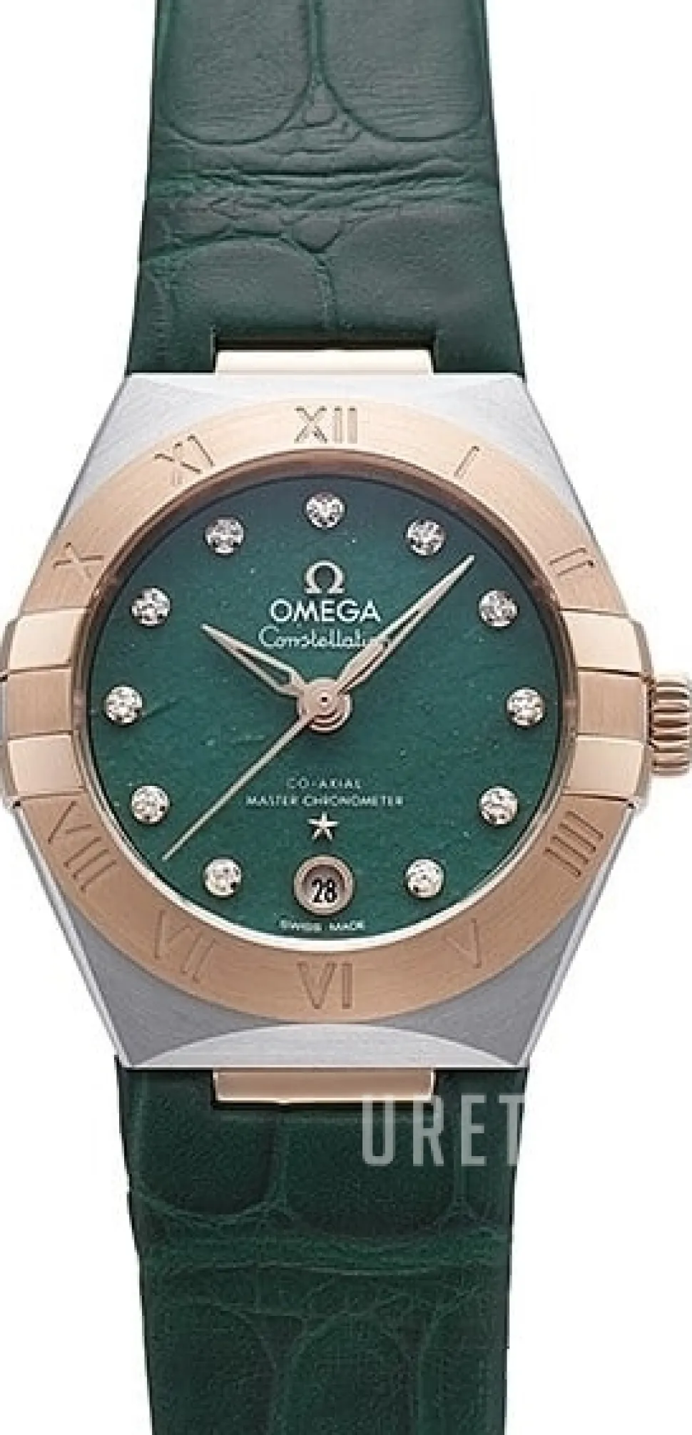 Constellation Chronometer Grön/Läder Ø29 mm