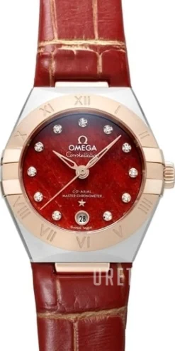 Constellation Chronometer Röd/Läder Ø29 mm