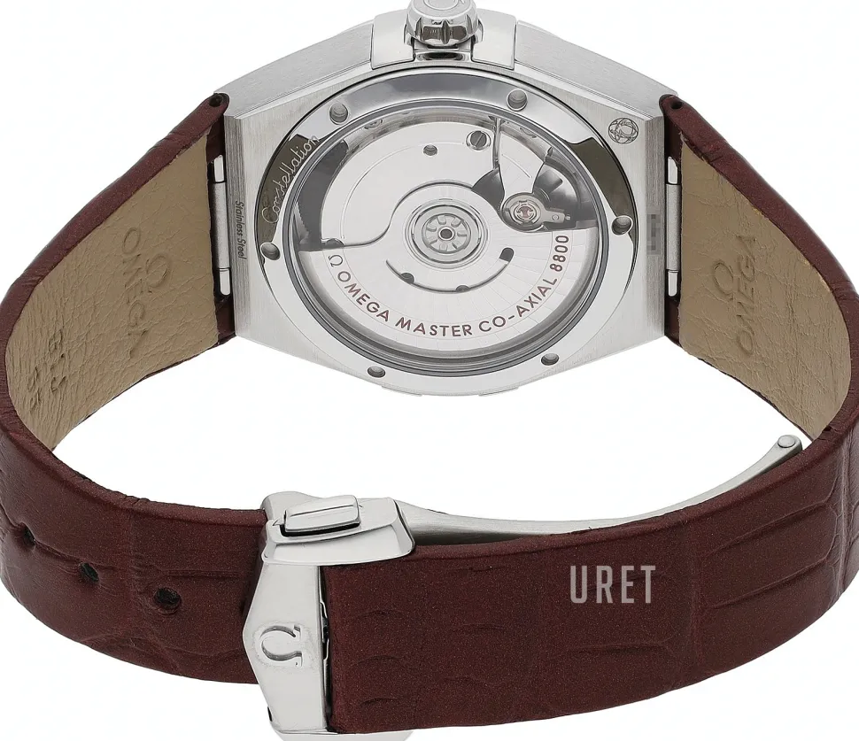 Constellation Chronometer Röd/Läder Ø36 mm