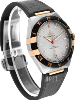 Constellation Co-Axial 41 Mm Silverfärgad/Gummi Ø41 mm