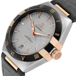 Constellation Co-Axial 41 Mm Silverfärgad/Gummi Ø41 mm