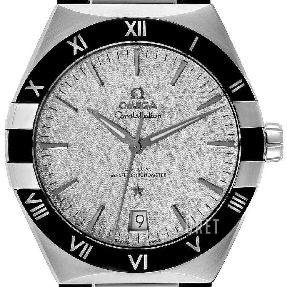 Constellation Co-Axial 41 Mm Silverfärgad/Gummi Ø41 mm