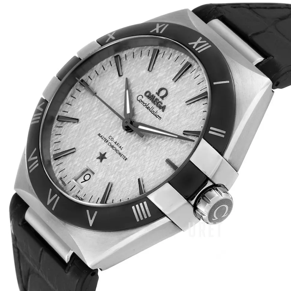 Constellation Co-Axial 41 Mm Silverfärgad/Gummi Ø41 mm