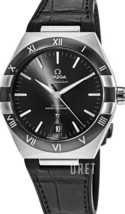 Constellation Co-Axial 41 Mm Svart/Gummi Ø41 mm