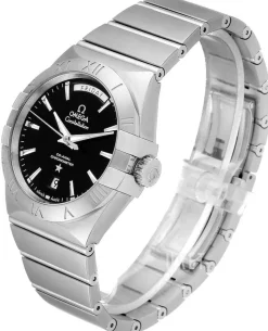 Constellation Co-Axial Day-Date 38mm Svart/Stål Ø38 mm