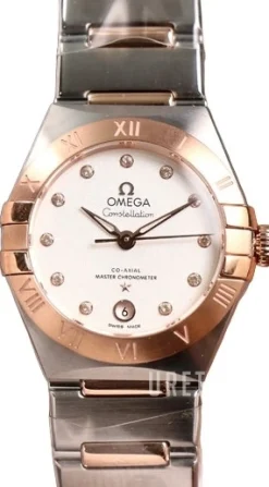 Constellation Co-Axial 39Mm Silverfärgad/18 karat roséguld Ø39 mm