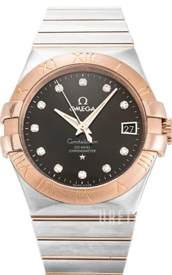 Constellation Co-Axial 35mm Brun/18 karat roséguld Ø35 mm