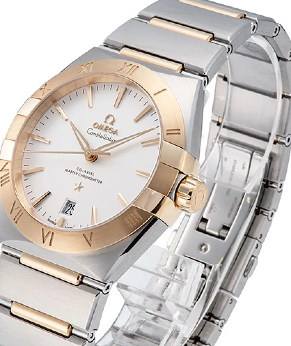 Constellation Co-Axial 39Mm Silverfärgad/18 karat gult guld Ø39 mm