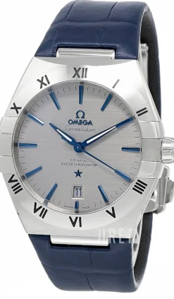 Constellation Co-Axial 39Mm Grå/Läder Ø39 mm