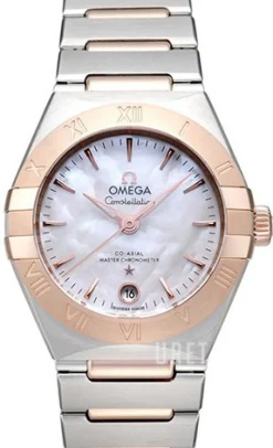 Constellation Co-Axial 29Mm Vit/18 karat roséguld Ø29 mm