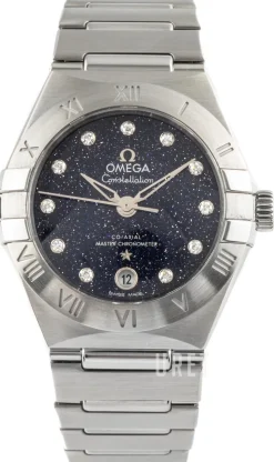 Constellation Co-Axial 29Mm Blå/Stål Ø29 mm