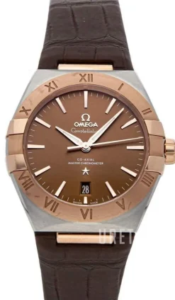 Constellation Co-Axial 39Mm Brun/Läder Ø39 mm