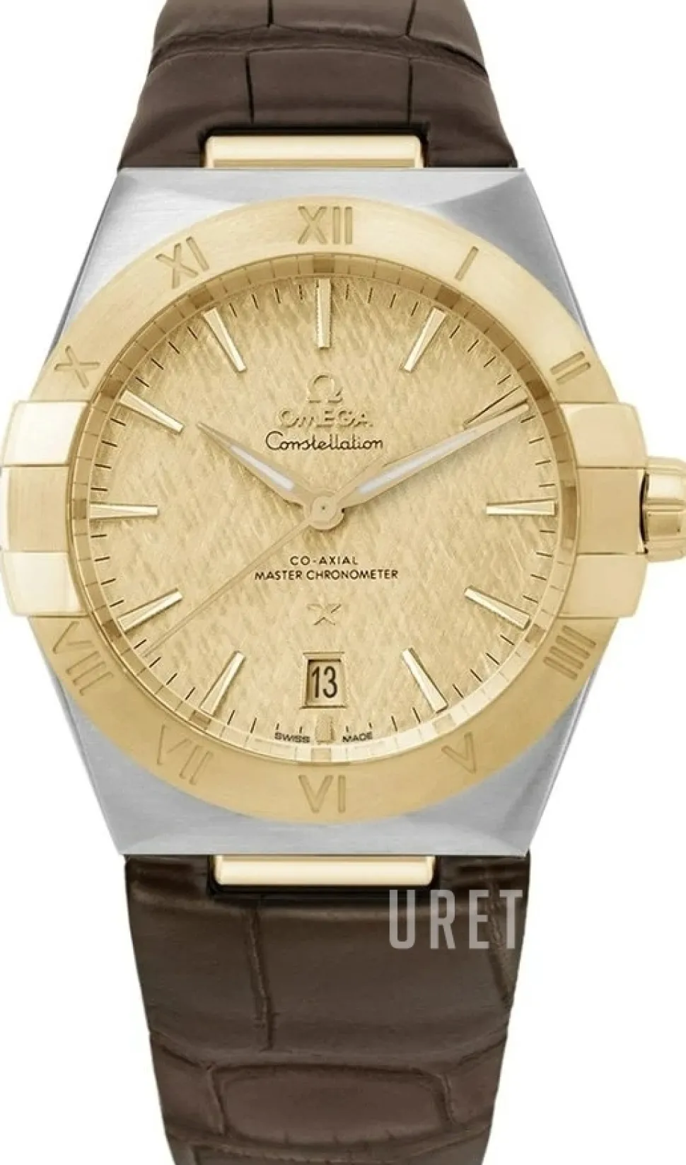 Constellation Co-Axial 39Mm Guld/Läder Ø39 mm