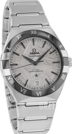 Constellation Co-Axial 41mm Grå/Stål Ø41 mm