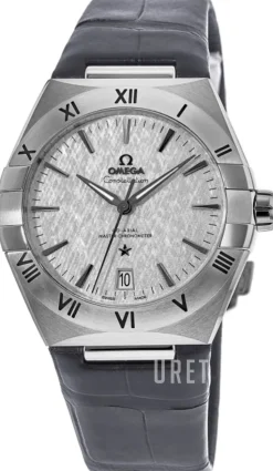 Constellation Co-Axial 39Mm Grå/Läder Ø39 mm