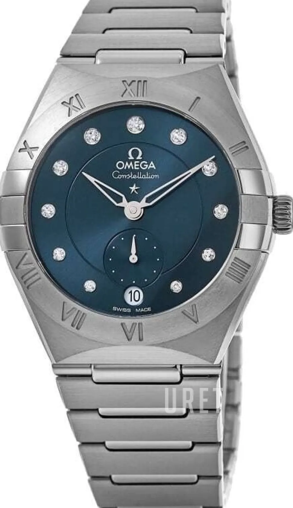 Constellation Co-Axial 34Mm Blå/Stål Ø34 mm