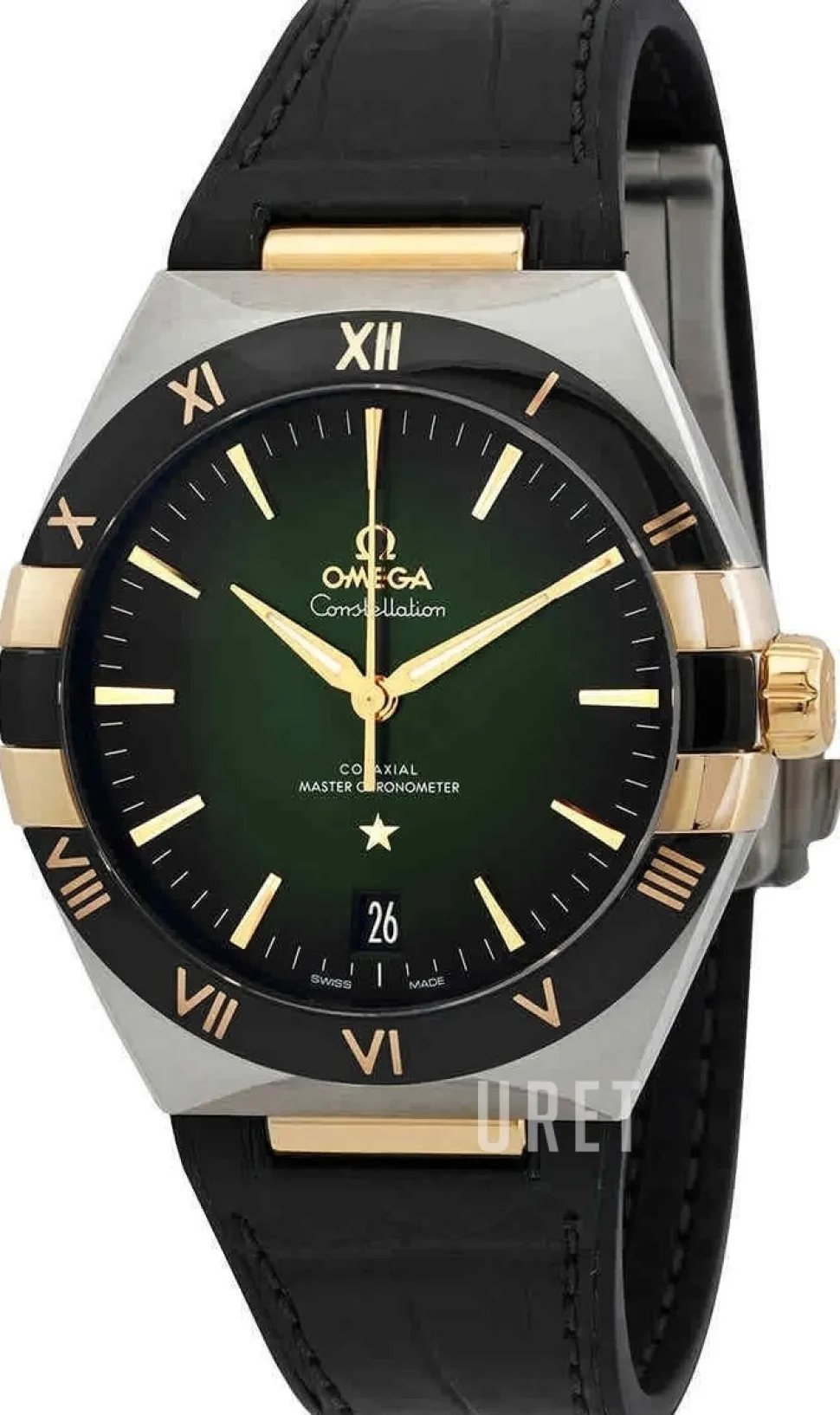 Constellation Co-Axial 41Mm Grön/Gummi Ø41 mm