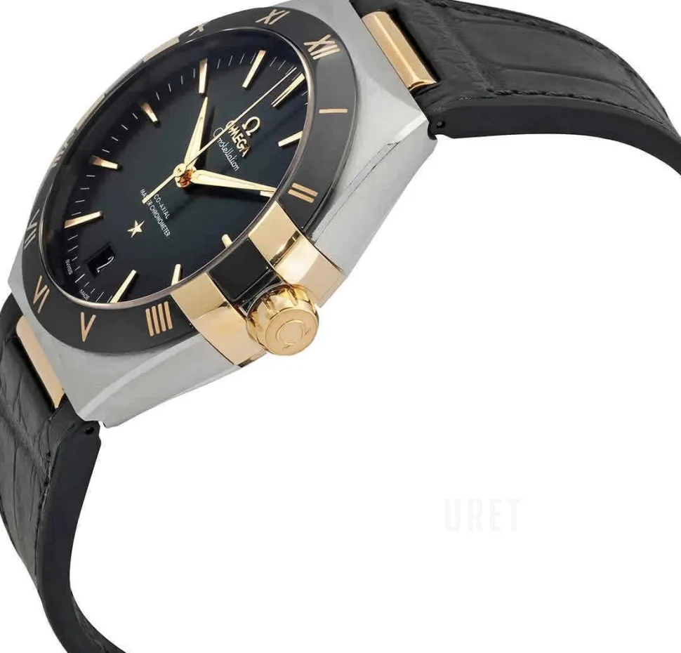 Constellation Co-Axial 41Mm Grön/Gummi Ø41 mm