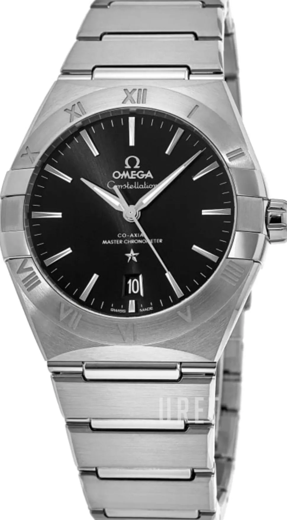 Constellation Co-Axial 39Mm Svart/Stål Ø39 mm