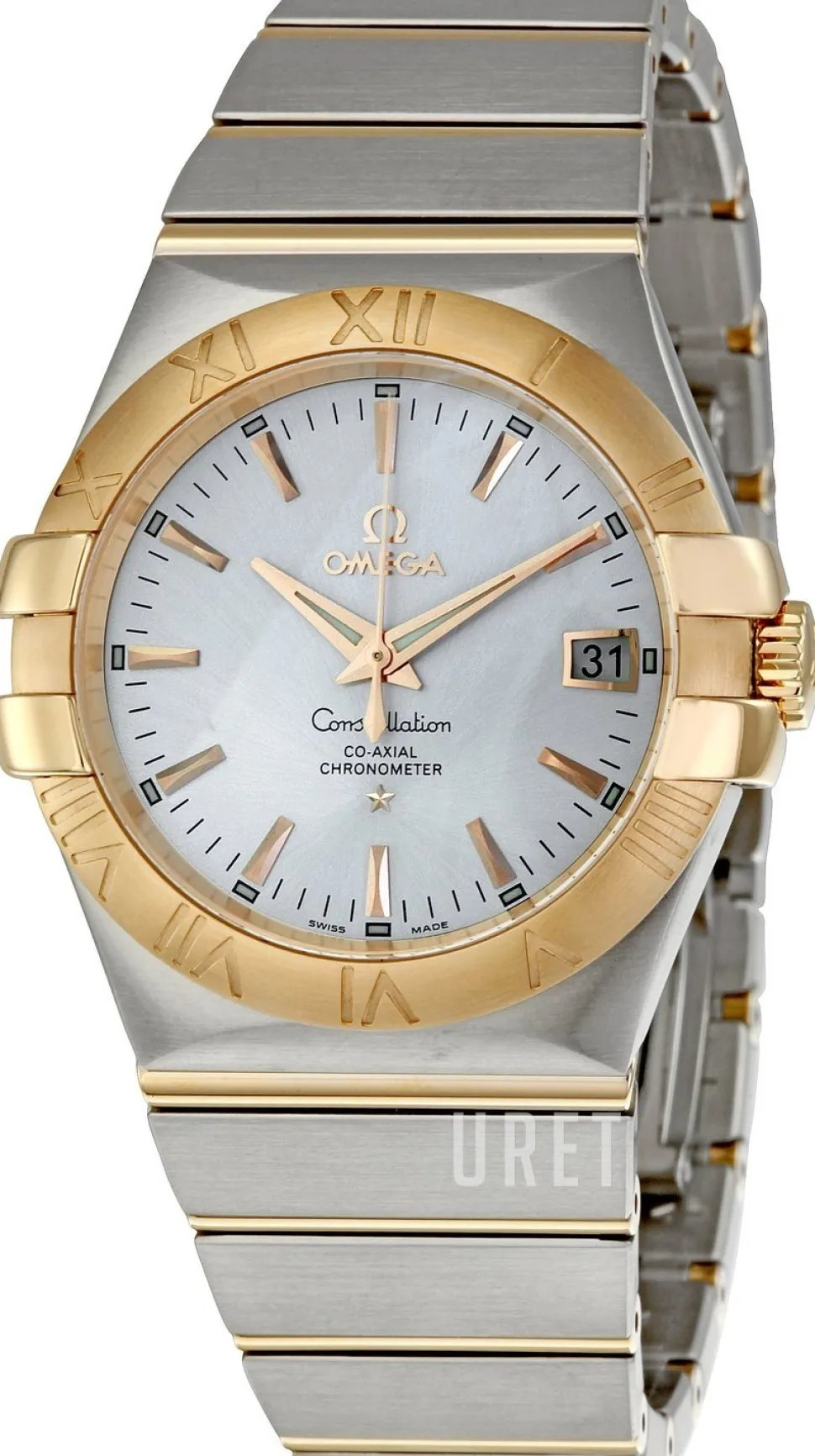 Constellation Co-Axial 35mm Silverfärgad/18 karat roséguld Ø35 mm