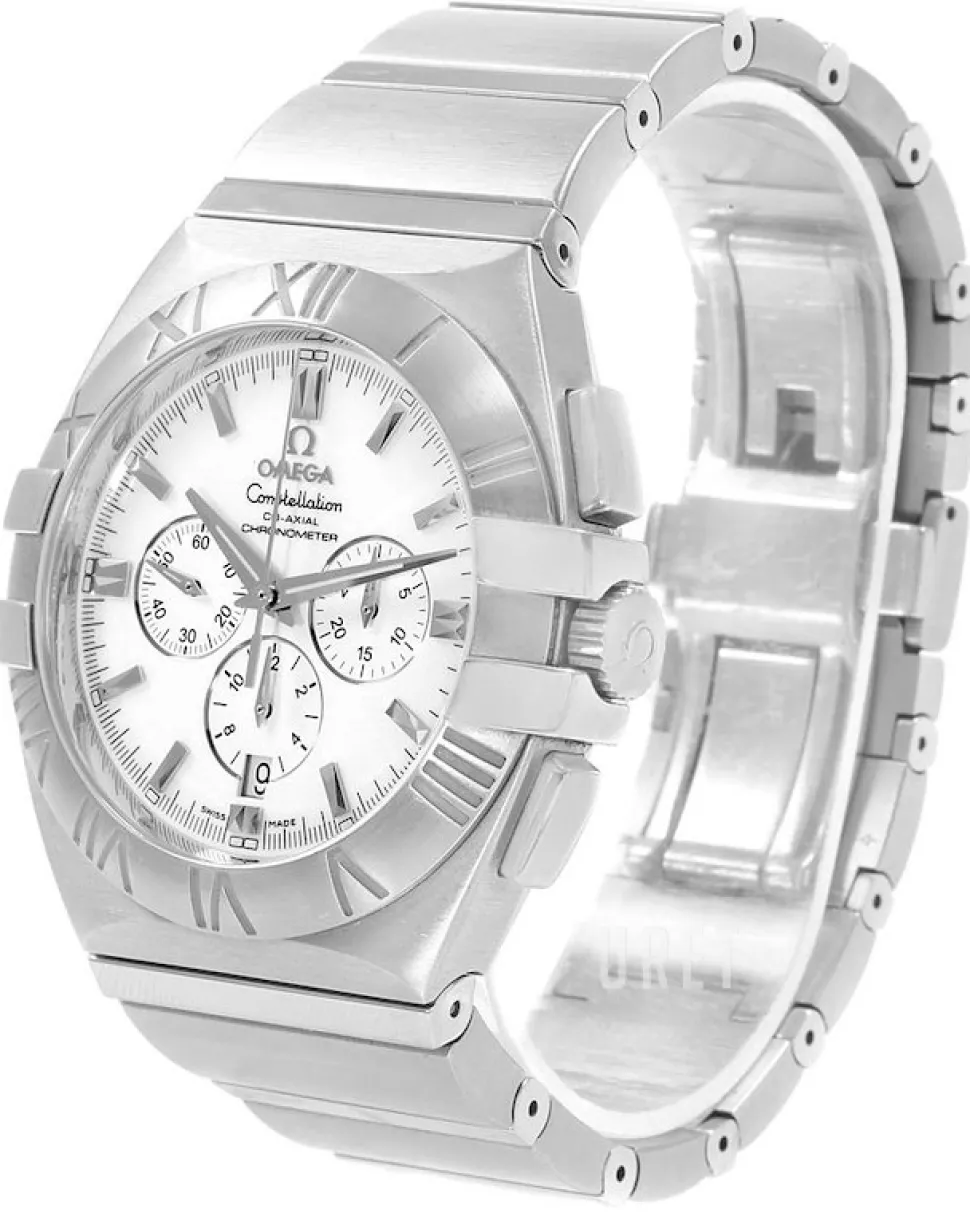 Constellation Double Eagle Chrono Vit/Stål Ø41 mm