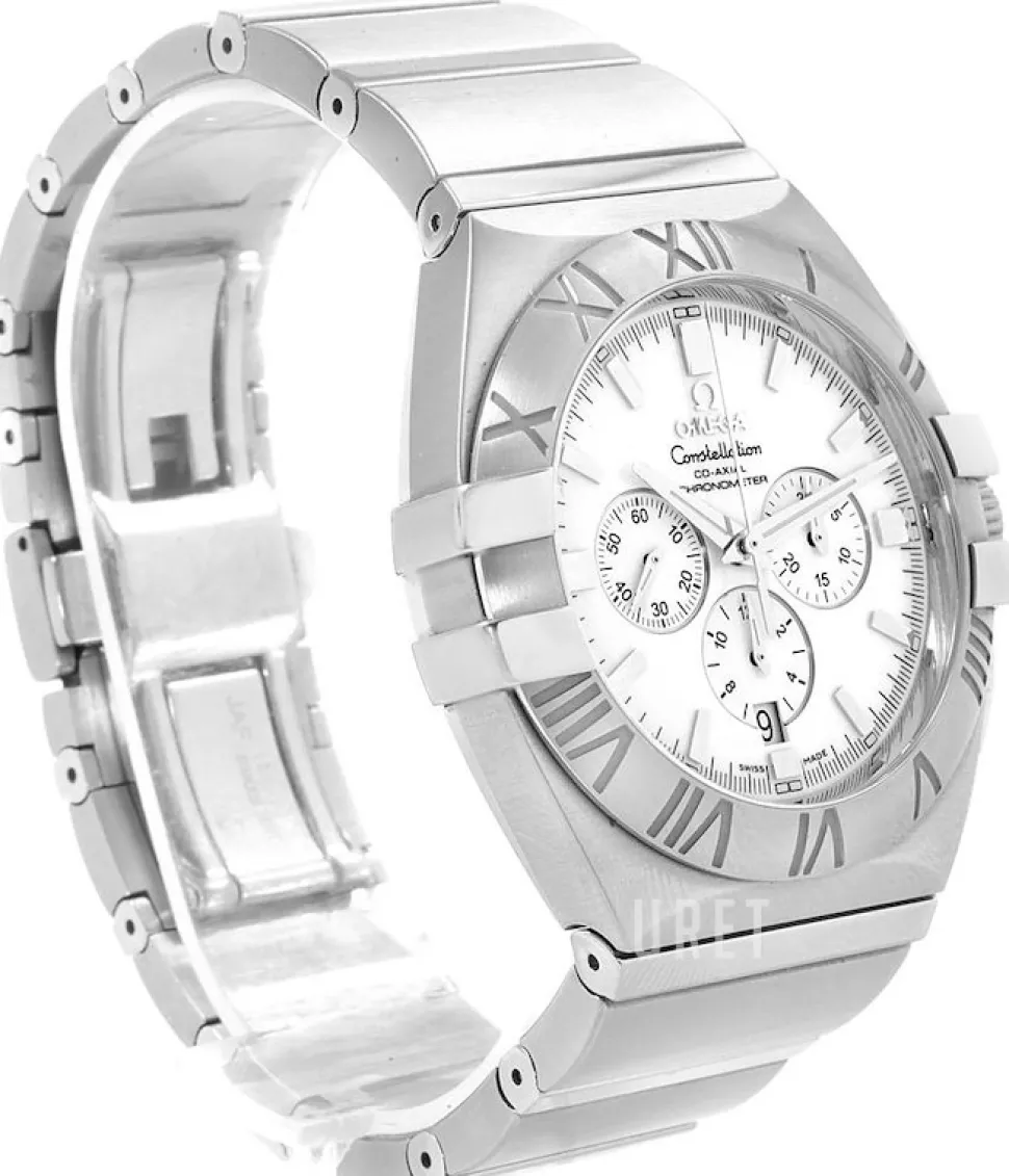 Constellation Double Eagle Chrono Vit/Stål Ø41 mm
