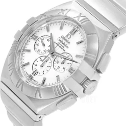 Constellation Double Eagle Chrono Vit/Stål Ø41 mm