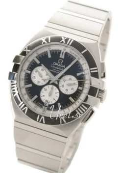 Constellation Double Eagle Chrono Svart/Stål Ø41 mm