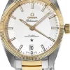 Constellation Globemaster Co-Axial Chronometer 39mm Silverfärgad/18 karat gult guld Ø39 mm