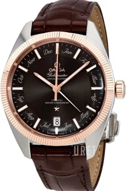 Constellation Globemaster Grå/Läder Ø41 mm