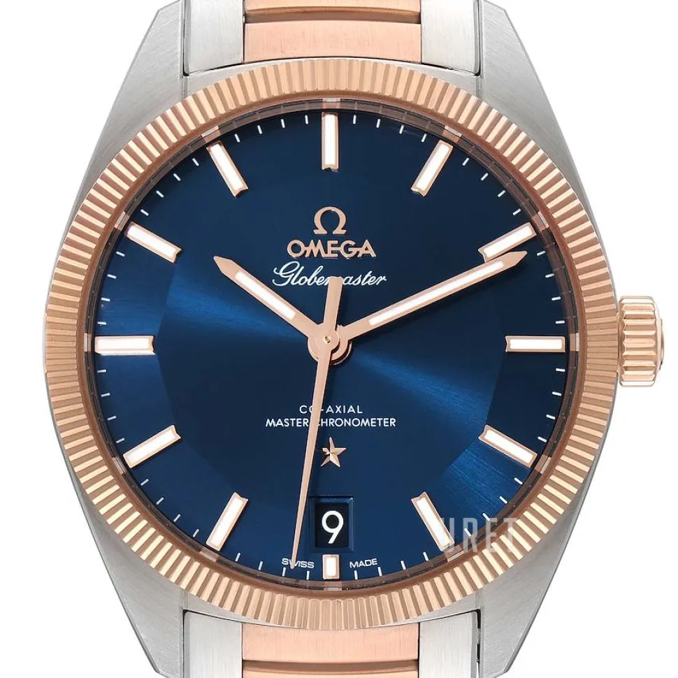 Constellation Globemaster Co-Axial Chronometer 39mm Blå/18 karat roséguld Ø39 mm