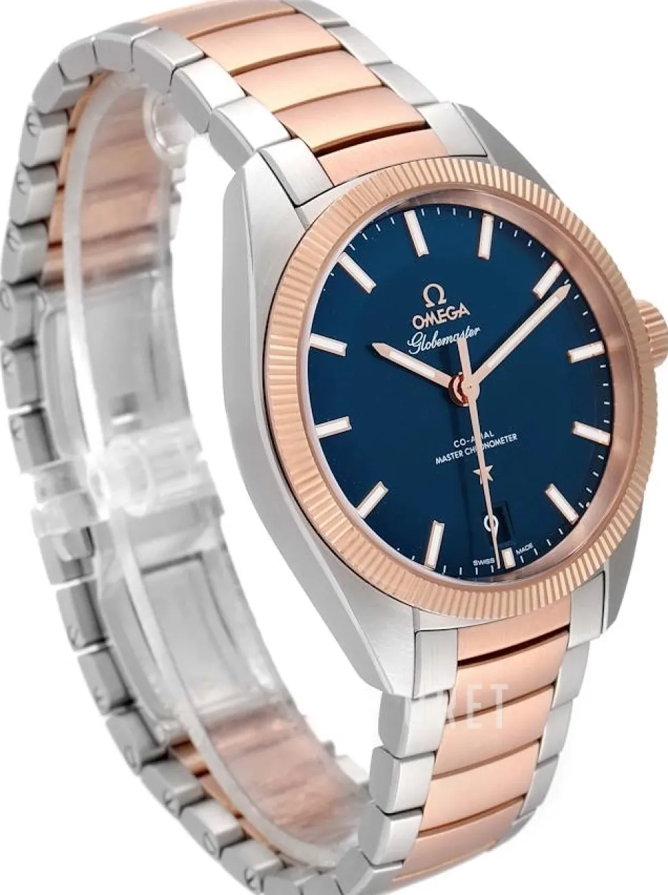 Constellation Globemaster Co-Axial Chronometer 39mm Blå/18 karat roséguld Ø39 mm